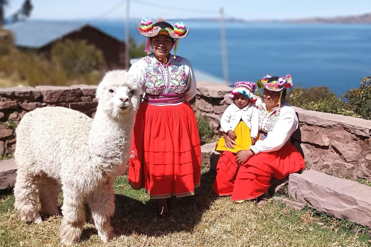 Hospedaje Rural La Florida En Llachon, Titicaca Puno Exterior photo