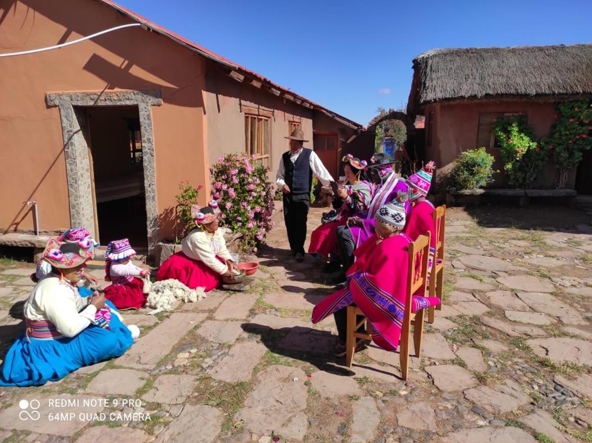 Hospedaje Rural La Florida En Llachon, Titicaca Puno Exterior photo